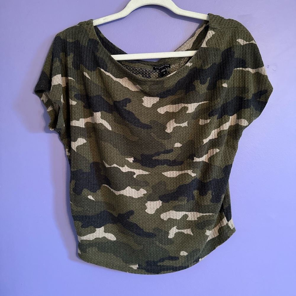 Express Camo Short Sleeve